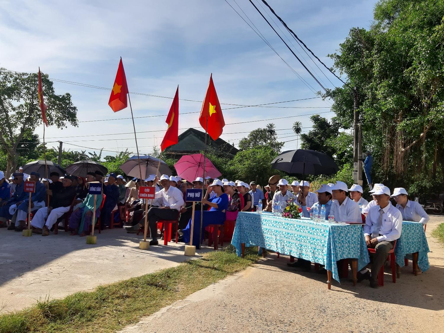 Triệu Trung tổ chức Lễ phát động Chỉnh trang Nông thôn mới năm 2019